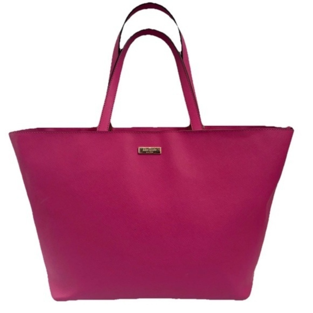 Kate Spade Handbag pink Satchel Tote Purse leather Shoulderbag